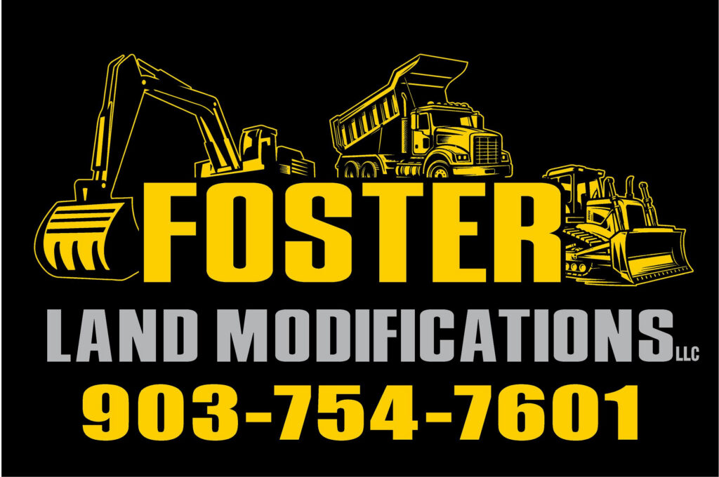 Foster Land Modifications company logo and contact number
